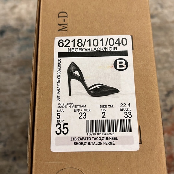 Black ZARA BASIC COLLECTION Heels - Picture 12 of 12